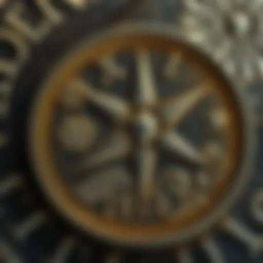 A close-up view of the rare 1915 Cuban 1 Peso coin featuring a High Relief Star design, showcasing its intricate details.