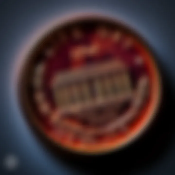 A close-up of a 1956-D Lincoln penny showing the Lincoln Memorial on the reverse side instead of the usual Wheat design