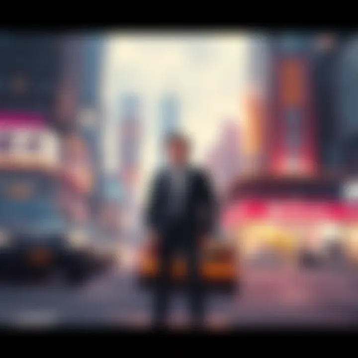 President KOQ standing near a plot of land by Dunkin' Donuts on 8 Avenue and West 58 Streets in Manhattan