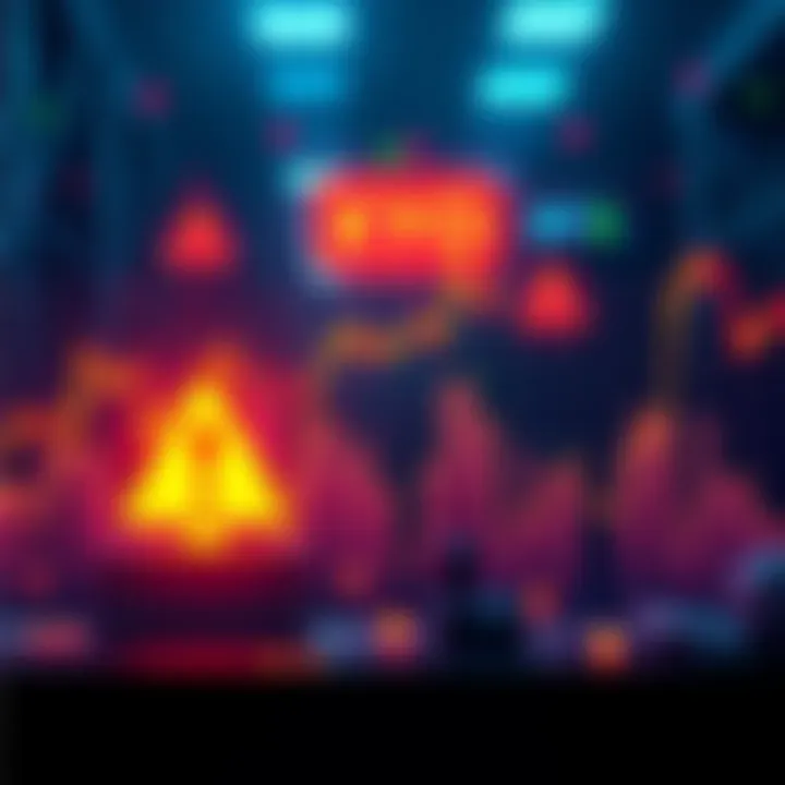 XYO Bankruptcy Concerns Graph showing financial decline with warning signs related to XYO's potential bankruptcy