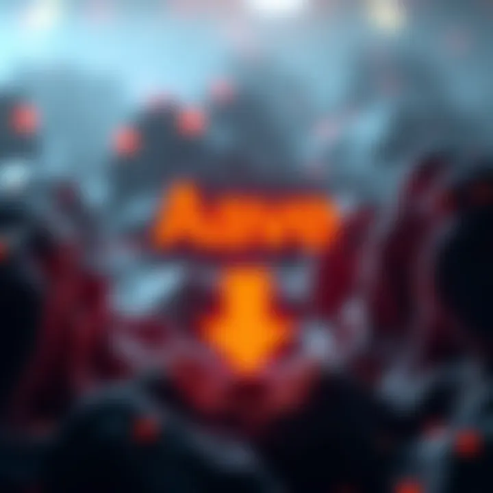 Aave logo with a downward arrow indicating loss, symbolizing the decline in total value locked after Kelp exploit.