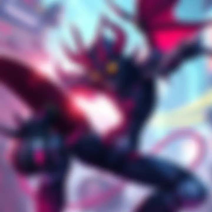 A creative illustration of an Aberrant character showcasing unique abilities and features, engaged in a gaming environment, with vibrant colors and dynamic poses.