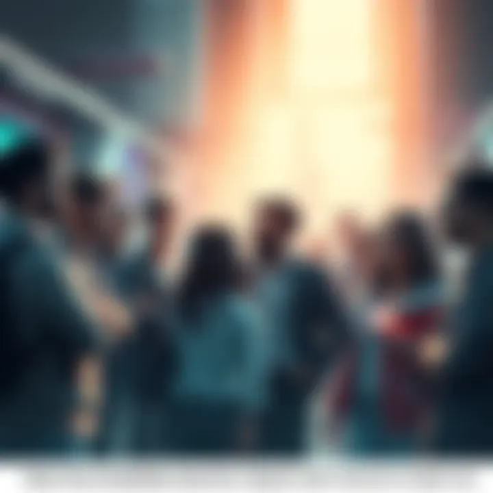 A group of people discussing the missing free daily pack, showing concern and curiosity about its connection to April 1st.