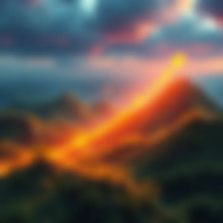 A visual representation of reducing ad boosts as land plots increase, showing diminishing returns in marketing effectiveness.