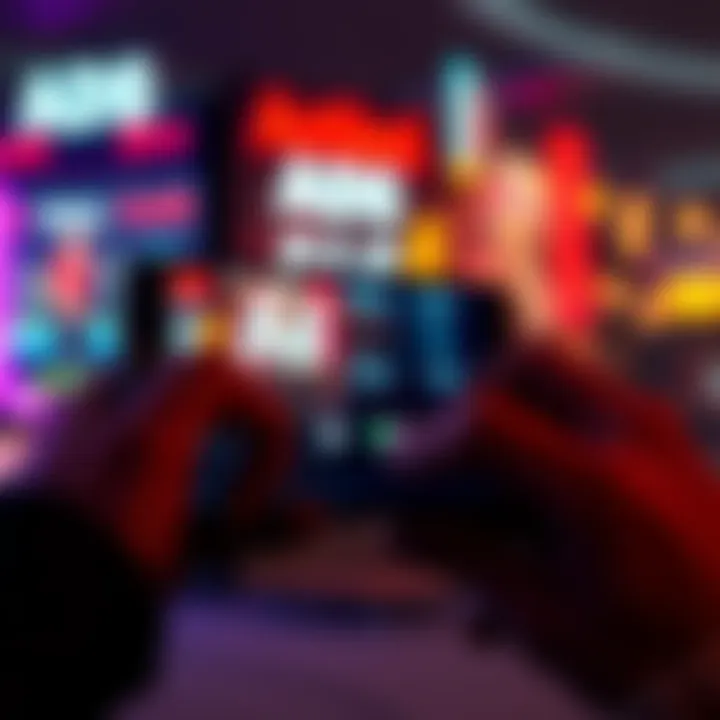 A smartphone screen showing ads playing without any rewards appearing, representing user frustration.