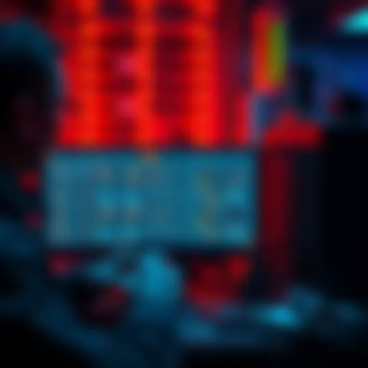 A person searching for used S19 95TH miners priced below $600, showcasing a computer screen with mining listings and prices.