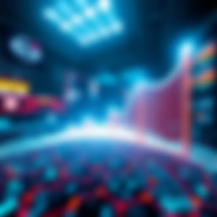 A graphic showing a rapid increase in AI agent usage, symbolizing growth and innovation in technology.