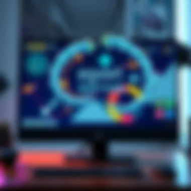 Ouroboros, an AI agent, creating a web3 game on a computer screen with colorful graphics and game elements.