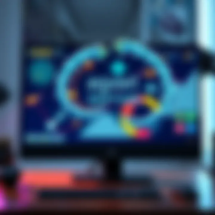 Ouroboros, an AI agent, creating a web3 game on a computer screen with colorful graphics and game elements.