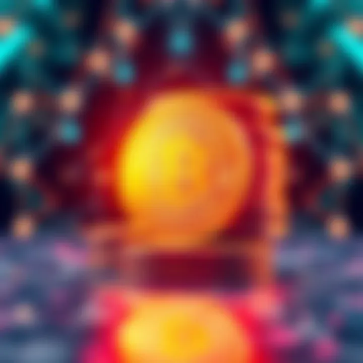 AI Investment and Bitcoin Illustration showing a stack of Bitcoin coins with a futuristic AI graphic overlay, symbolizing the impact of AI on cryptocurrency.