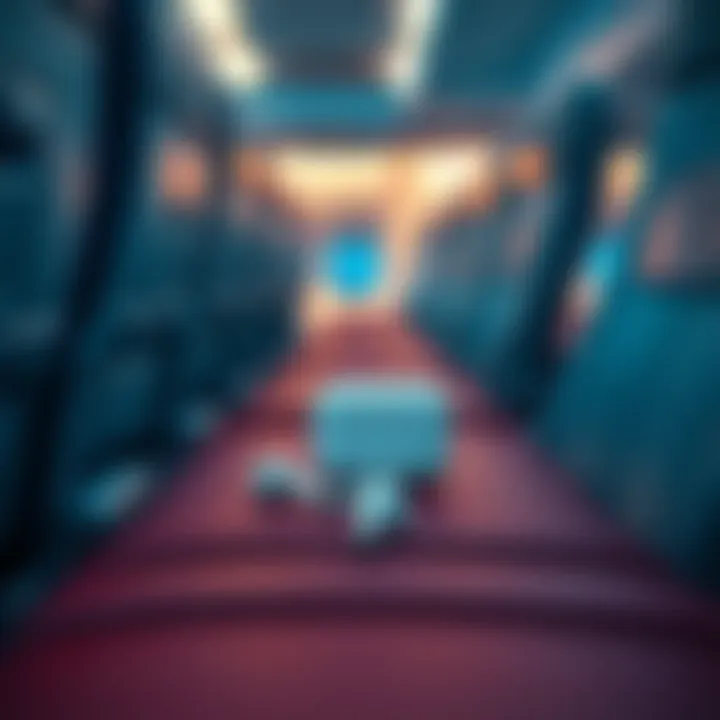 A pair of AirPods left on an airplane seat, representing lost travel items