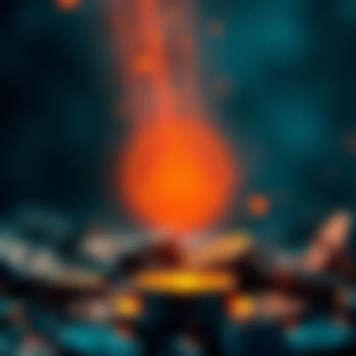 A graphic showing a blockchain logo with an alert symbol, indicating a delay in token issuance.