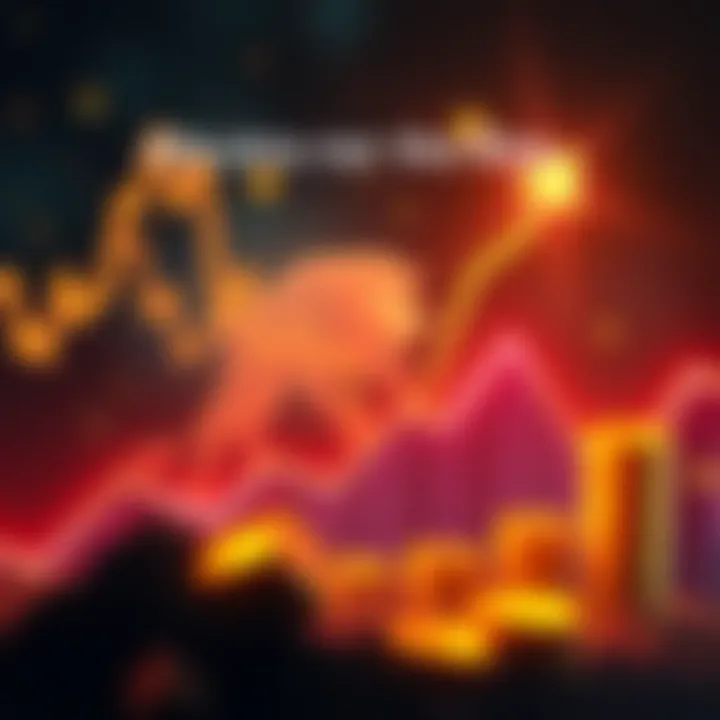 A chart showing the upward trend of altcoin prices with bullish symbols and arrows indicating growth.