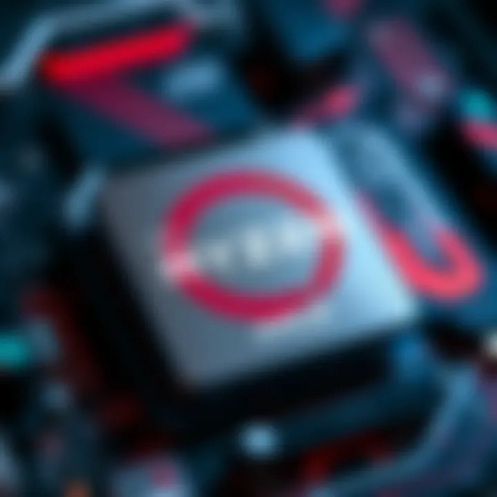 Close-up of an AMD Ryzen 9 5900X processor placed on an MSI B550-A PRO motherboard, showcasing optimal clock settings for performance.