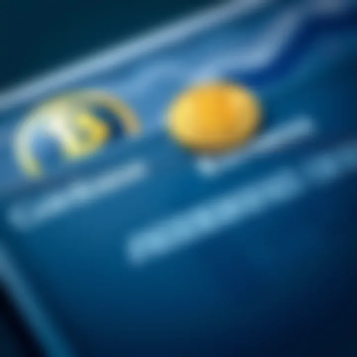 A close-up of the American Express credit card featuring Bitcoin rewards design and Coinbase logo