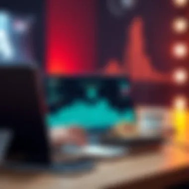 A person using a laptop to create an anonymous Bitcoin wallet, illustrating privacy and security in cryptocurrency transactions.