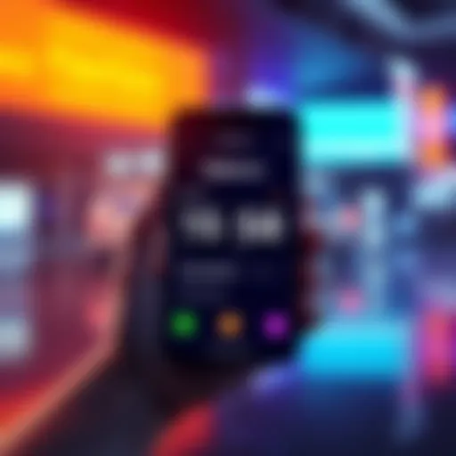 A smartphone displaying a balance screen with inconsistent numbers, representing app glitches and user concern.