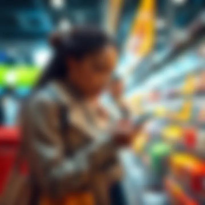 A shopper successfully using Apple Pay at Colruyt while a Mastercard transaction is declined