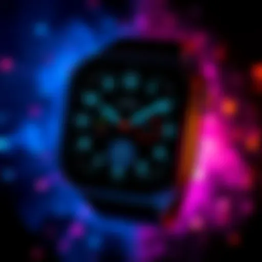 An Apple Watch Ultra 4 displaying new features from watchOS 27