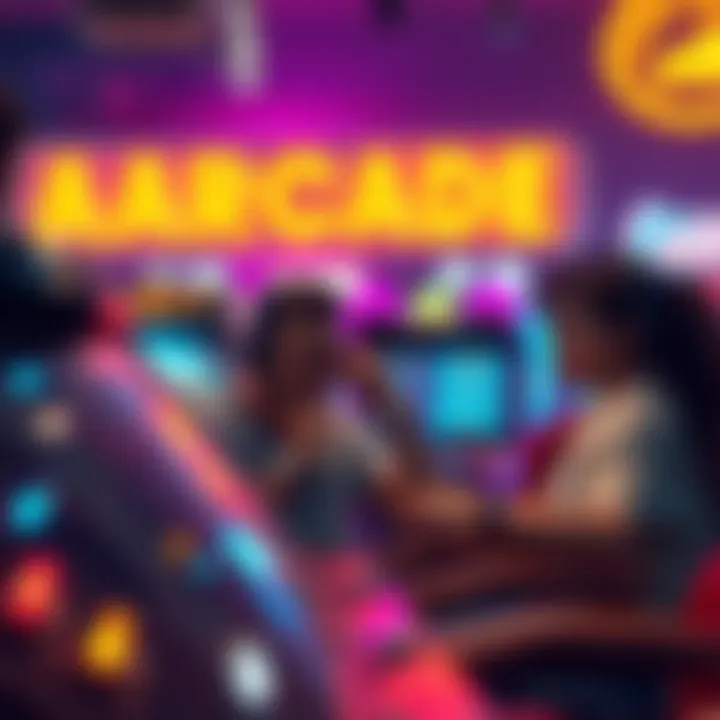 Group of players looking at their screens in disappointment over missing Arcade rewards