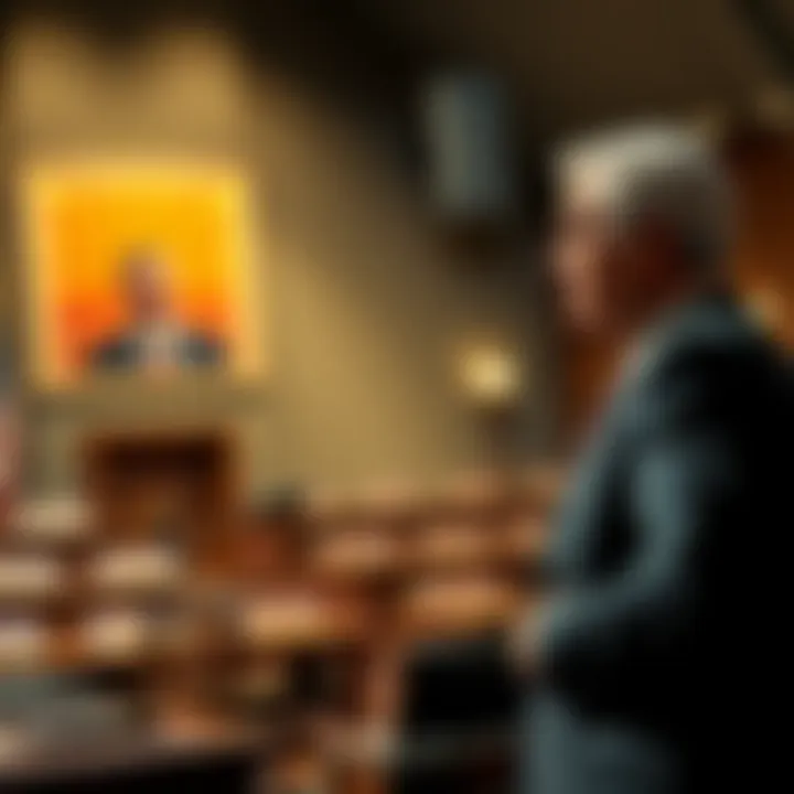 Arizona lawmaker presenting a bill to exempt cryptocurrency from property taxes in a legislative setting