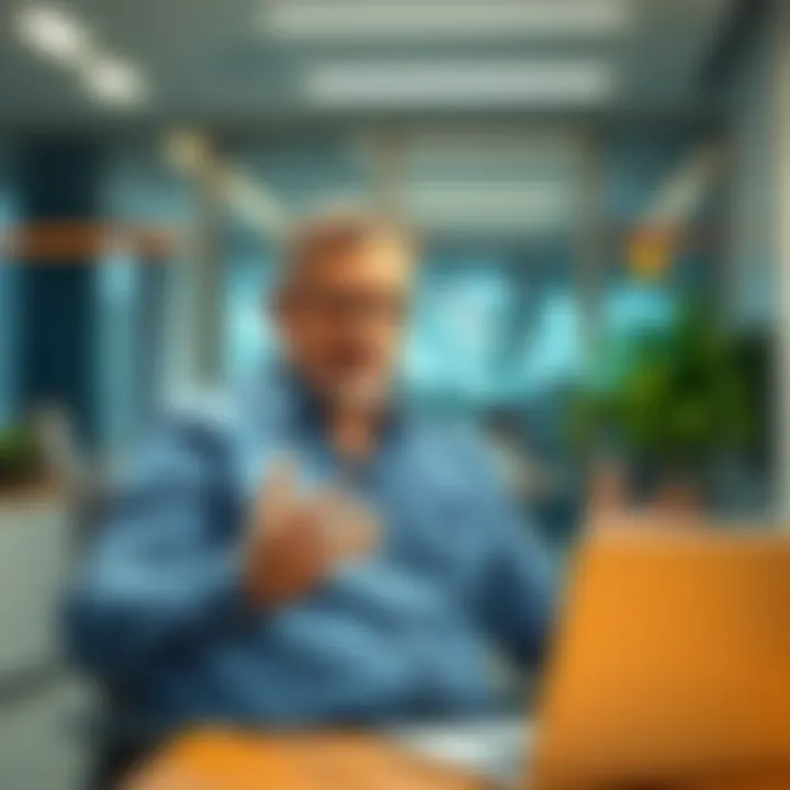 Arthur Hayes Discussing NEAR Arthur Hayes, founder of BitMEX, in a modern office setting, confidently discussing the future of NEAR and its potential to outperform Bitcoin, with digital crypto graphics in the background.