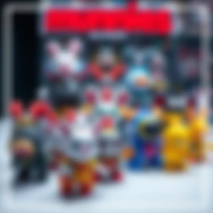 Concept art for the NFT collection Munnies, showcasing various unique designs in a colorful style.