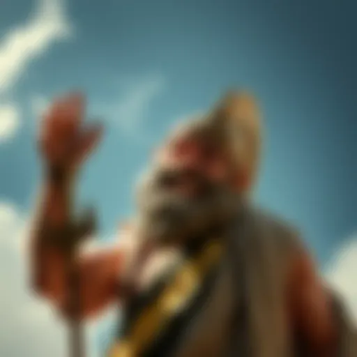 Atlas comically forgetting something while holding the world on his shoulders, smiling and looking amused