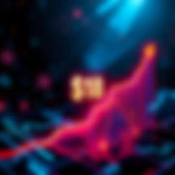 A graph showing a significant increase in payouts reaching $18 million, symbolizing growth and success in Atlas project