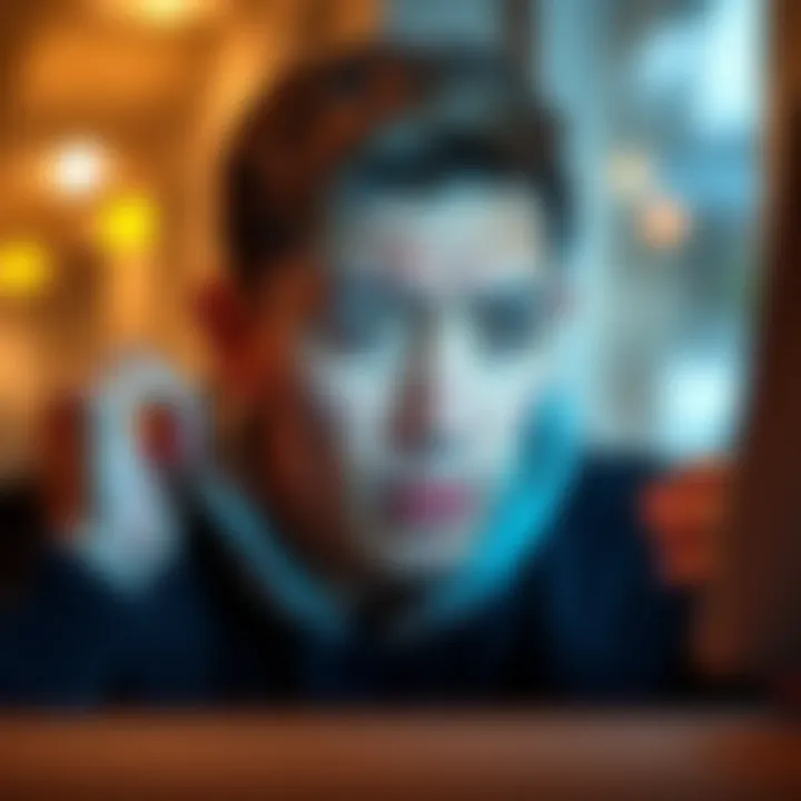 An Australian person looks frustrated while trying to access Coinbase's knowledge test for Singpass account creation.