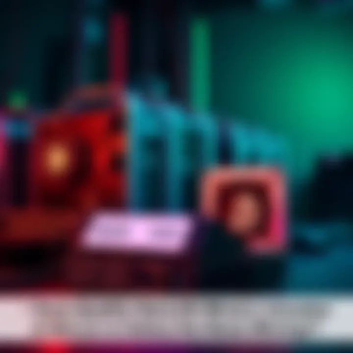 A setup showing multiple Avalon Nano 3S miners alongside a single Avalon Mini 3 miner, illustrating their use in Bitcoin lottery mining.