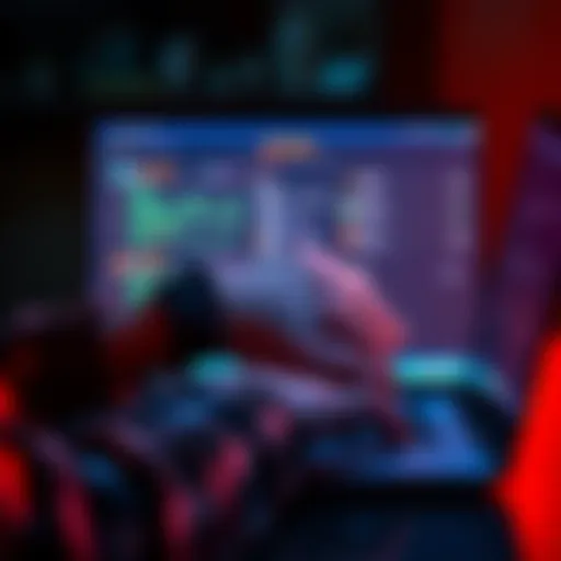 A person is covering their laptop screen while typing on a keyboard, symbolizing caution in forums about sharing usernames.