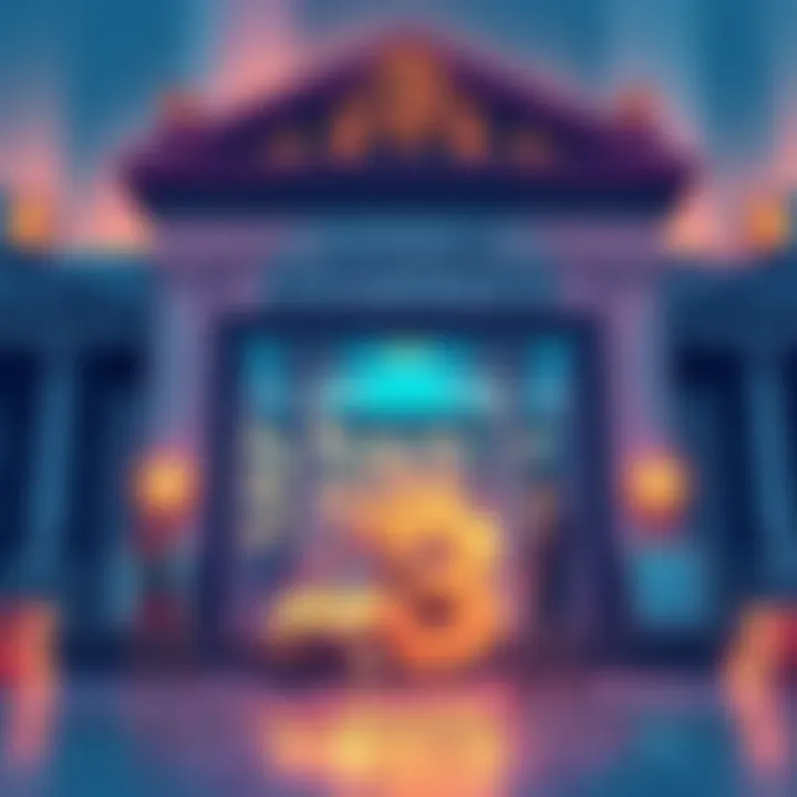 Illustration of banks opposing cryptocurrency exchange competition, symbolizing the Clarity Act debate