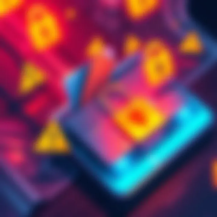 An illustration depicting a compromised digital wallet with warning signs and lock symbols, symbolizing the urgency for users to take action.