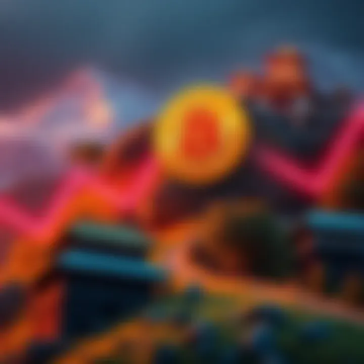 A graphic representation showing a decrease in Bhutan's Bitcoin holdings after selling $25 million worth