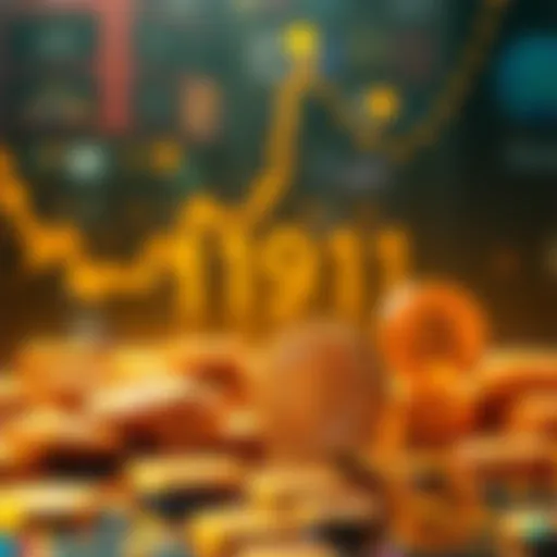 A graph showing a downward trend in Binance's stablecoin reserves from November to now, indicating a 19% drop.