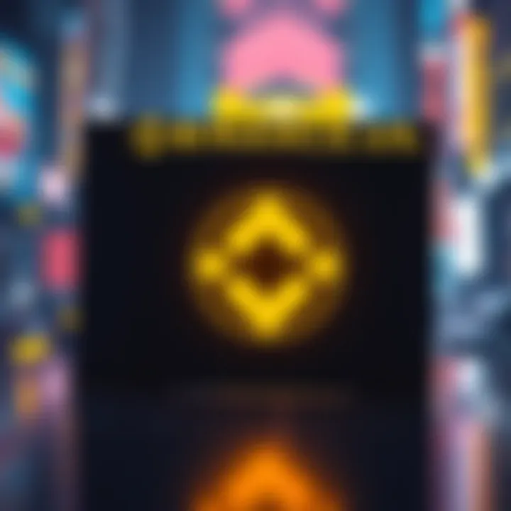 A vibrant graphic showing the Binance.US logo with the satirical memecoin $USDUC, symbolizing its launch and community engagement.