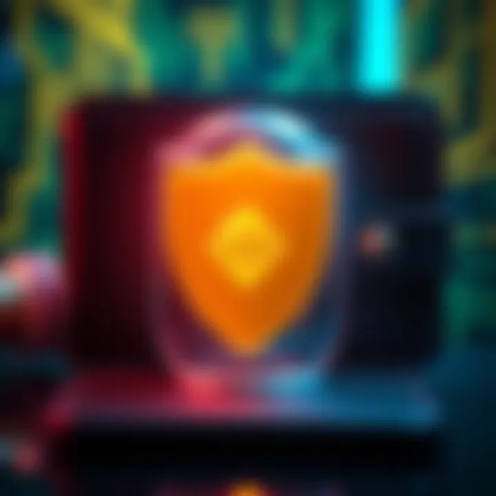 A secure digital wallet with a shield symbol illustrating Binance's new withdraw protection against wrench attacks