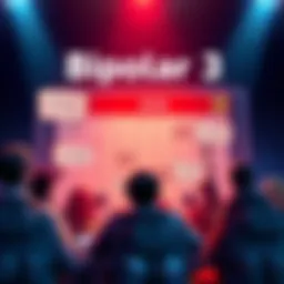 A graphic showing fans discussing the release date of Bipolar 3 on forums, with text bubbles indicating excitement and anticipation, and a calendar in the background