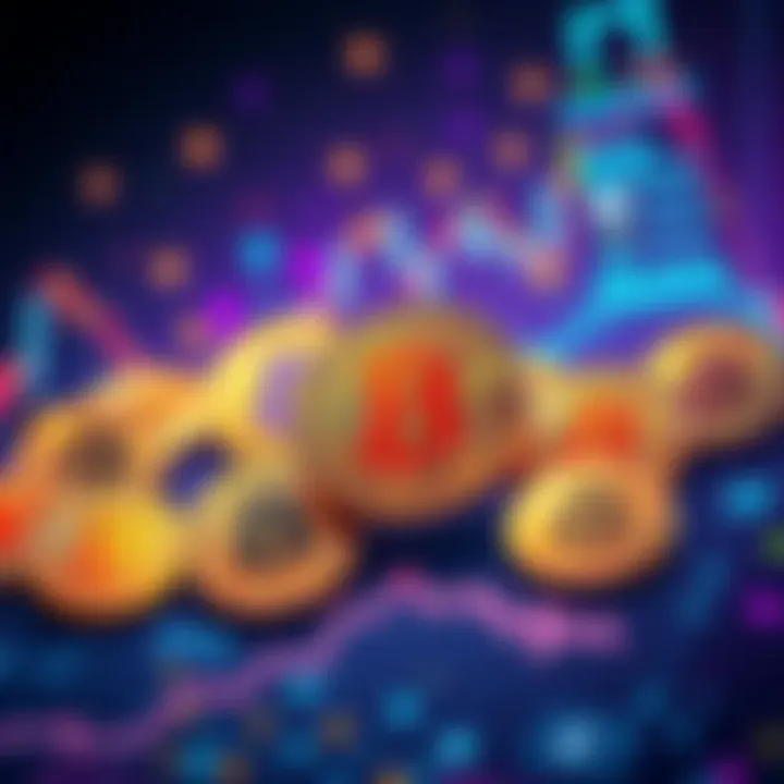 A visual representation showing Bitcoin symbols surrounded by large centralized exchanges and mining pools, highlighting the tension between decentralization and centralization, with a graph showing declining independence.