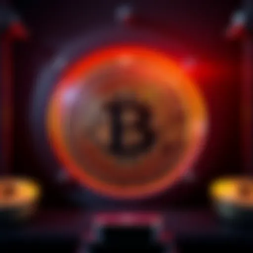 A visual representation of Bitcoin coins behind a locked vault, symbolizing Satoshi Nakamoto's inaccessible 1.1 million Bitcoin.