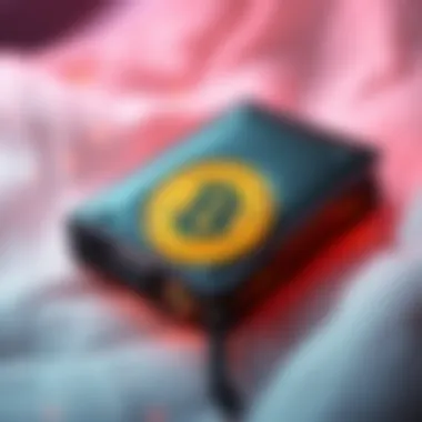 A secure cold storage wallet for Bitcoin, showcasing a device designed to protect digital assets offline.