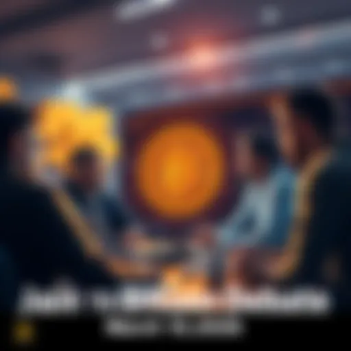 People engaging in a Bitcoin discussion online, sharing ideas and questions on a user board