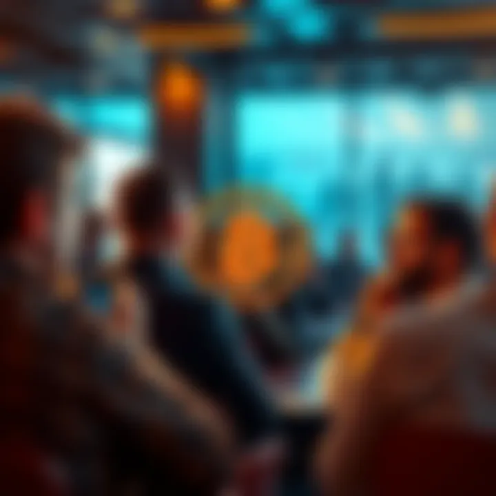 People sharing thoughts about Bitcoin in a forum setting