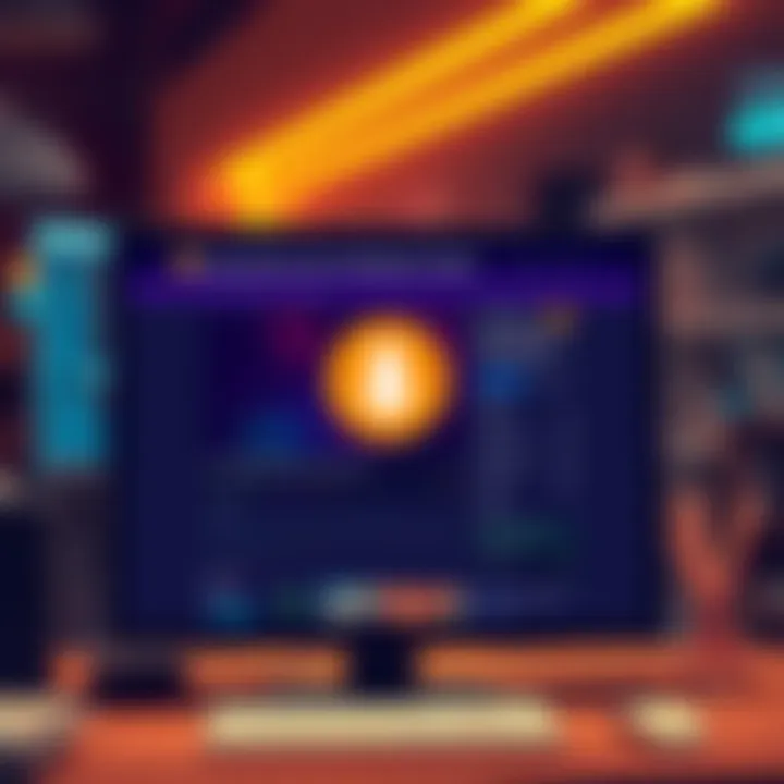 A computer screen showing a Bitcoin post with a downvote symbol and low engagement numbers