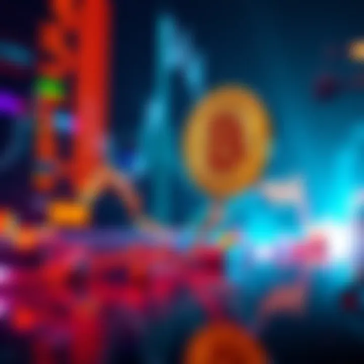 A graphic showing Bitcoin price chart hitting the 90k mark with a downward trend following