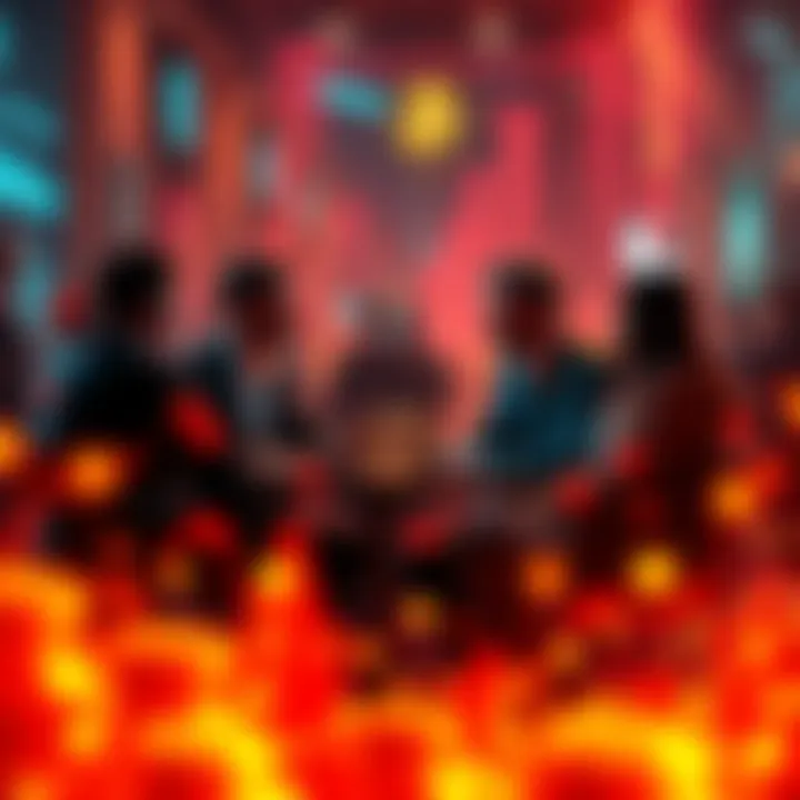 People discussing strategies for investing in Bitcoin during market fluctuations