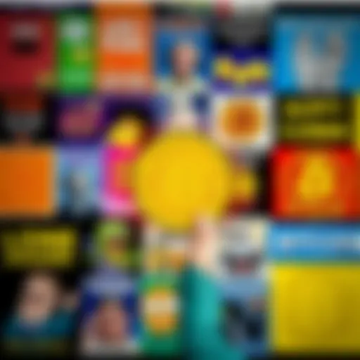 A vibrant collage of funny Bitcoin memes, featuring playful graphics and humorous captions related to cryptocurrency, showcasing creativity and fun,