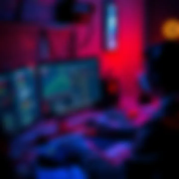 A user working on a MAC computer with Bitcoin mining software open, showing a digital wallet and mining stats on the screen.