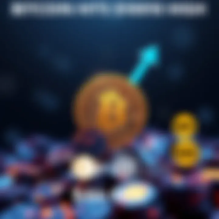 A graphic showing Bitcoin symbol with an upward arrow, indicating a rise past $90,000, alongside logos of MYX, PEPE, and CC with their percentage gains